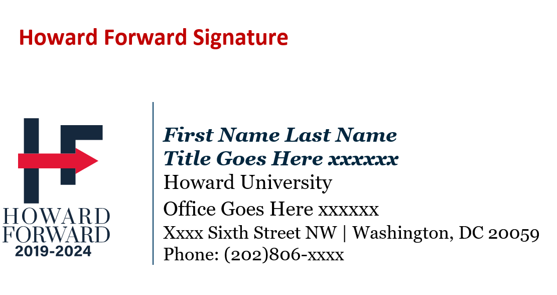 Howard Forward Signature